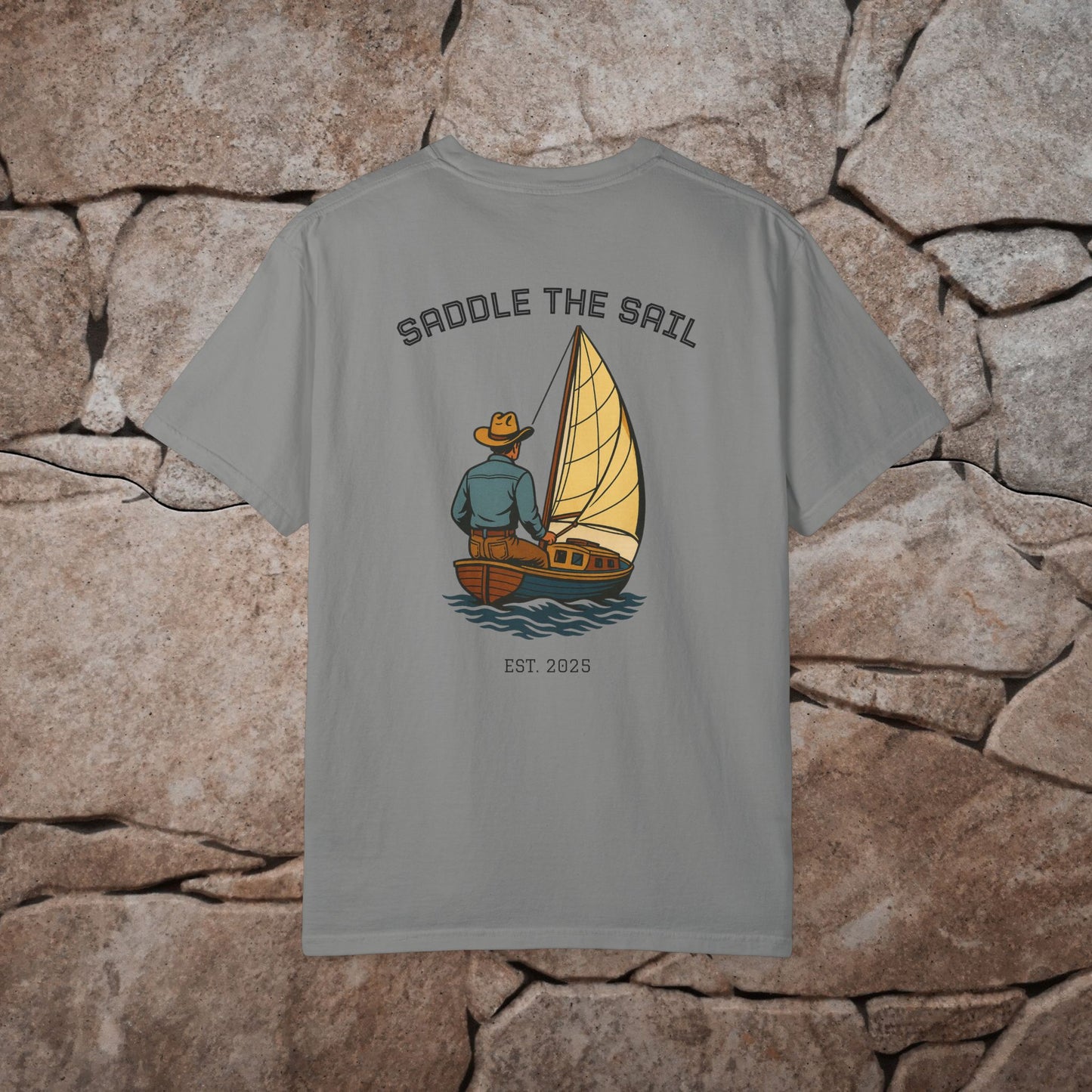 Saddle The Sail Tee - Outland Clothing