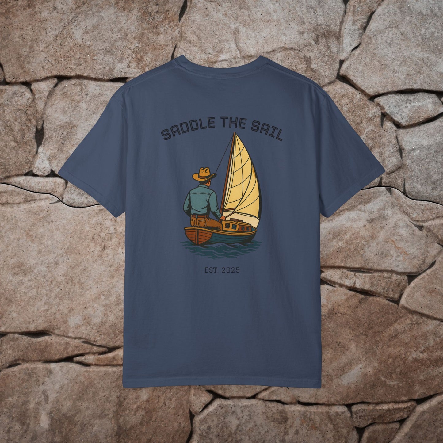 Saddle The Sail Tee - Outland Clothing