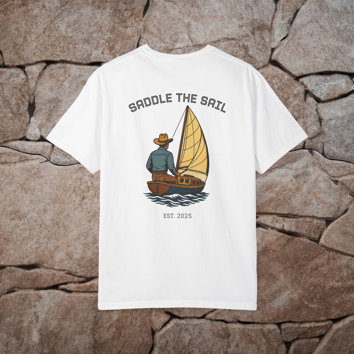 Saddle The Sail Tee - Outland Clothing
