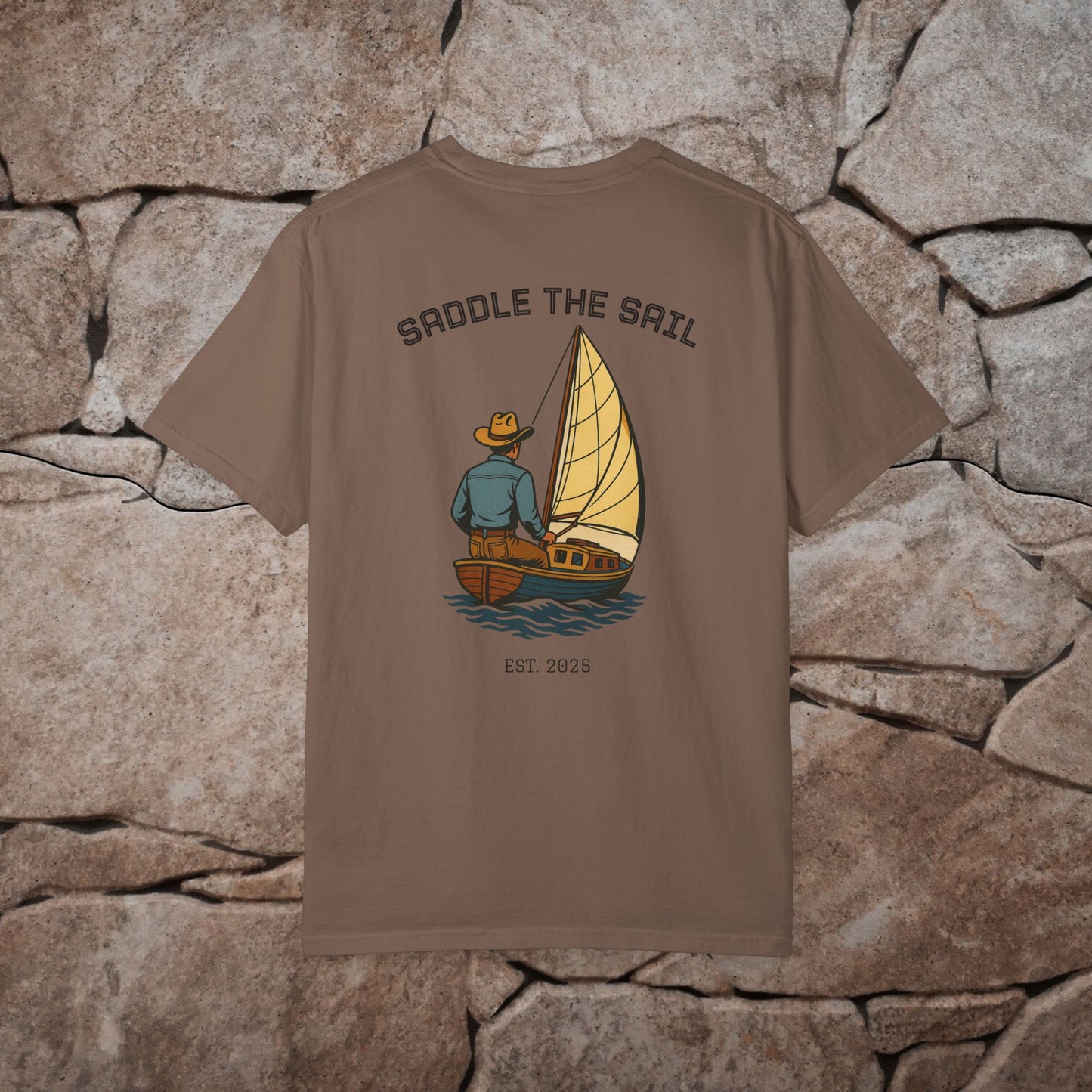 Saddle The Sail Tee - Outland Clothing